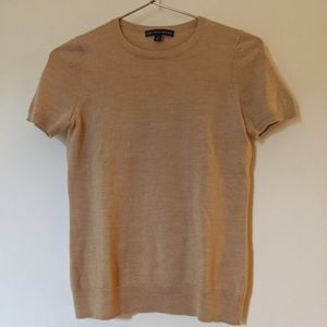 Brooks Brothers jersey merino wool shirt S